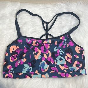 Livi Active Multicolor Strappy Athletic Sports Bra